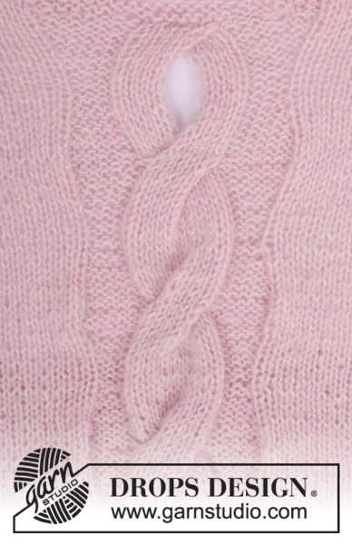 176-4 Rose Twist by DROPS Design